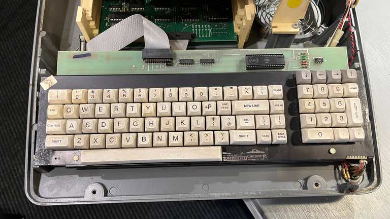 ADDS Regent 25 Cherry Capacitive Keyboard in situ