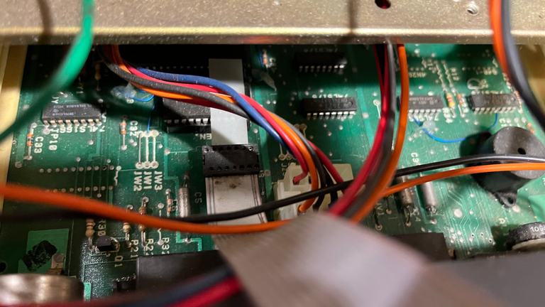 ADDS Regent 25 PCB rear video cable connection
