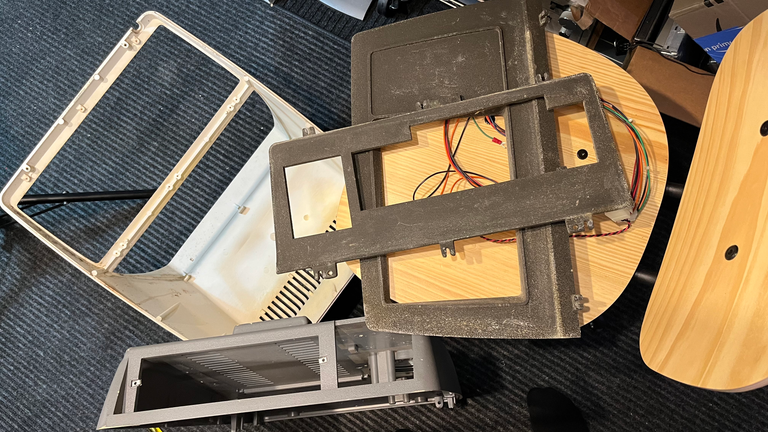 ADDS Regent 25 keyboard and front panel components removed